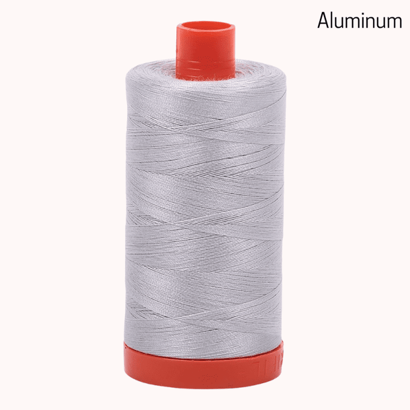 Aurifil 50wt Mako Aluminum Cotton Large Spool 63092133 6b85 4d4a bfca 53e9e9185ade