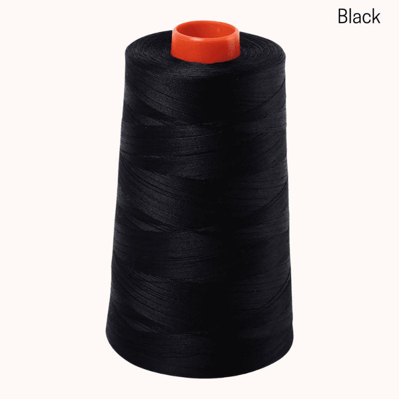 Aurifil 50wt Mako Black Cotton Cone ade0edf8 551f 44ed 980c 2813e79cb22b