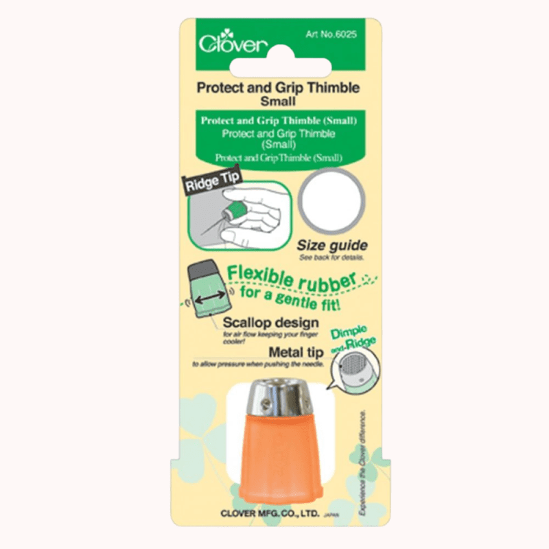 Clover Protect and Grip quilting Thimble