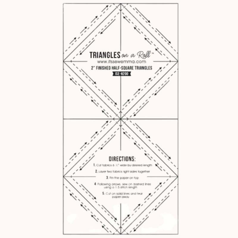 Triangles on a Roll 2 inch