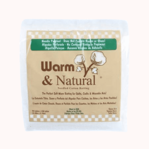 Warm Company Warm Natural Queen Cotton Batting