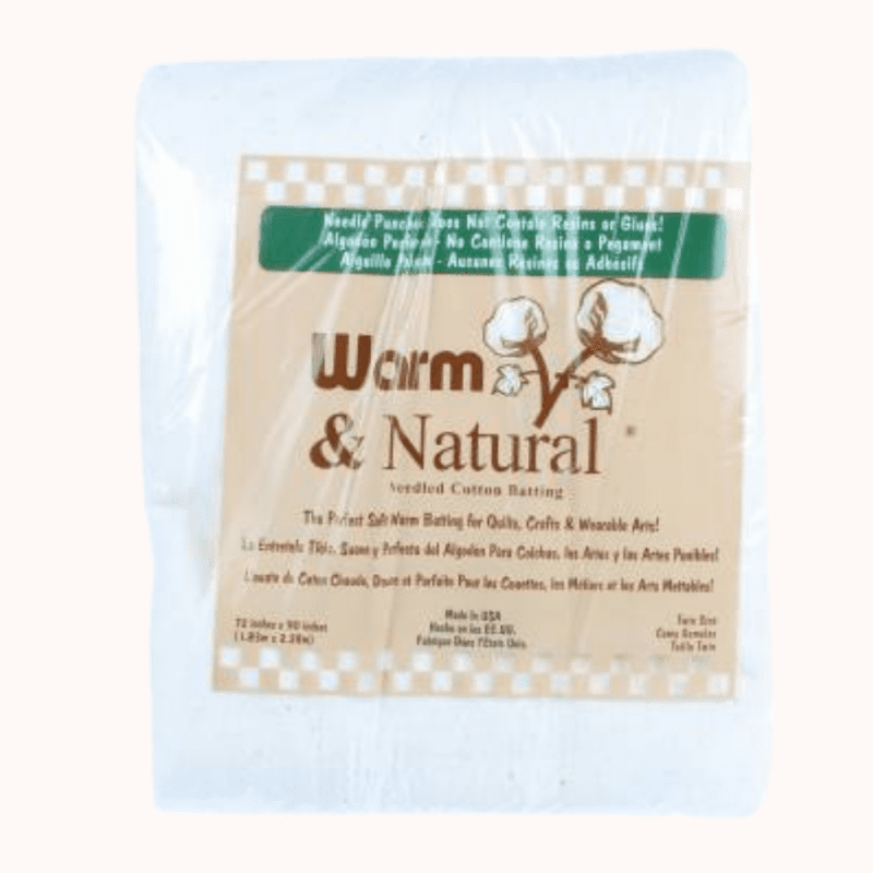 Warm Company Warm Natural Twin Cotton Batting