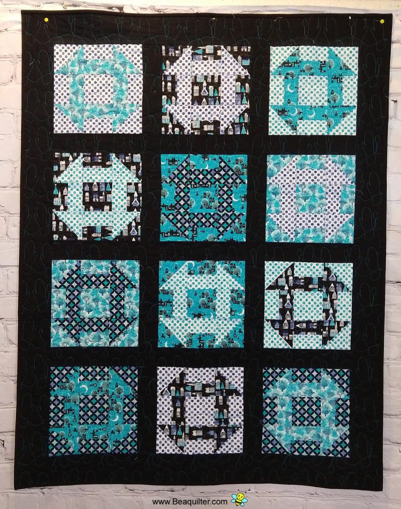 churn dash winter quilt2