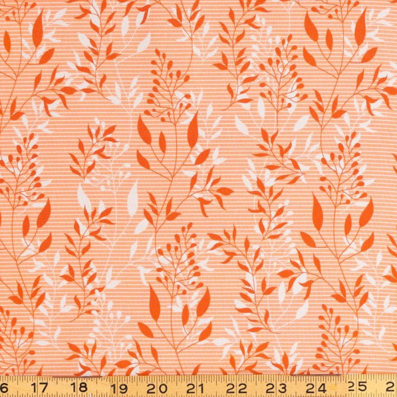 true fabrics by the yard foyer orange ftby 1